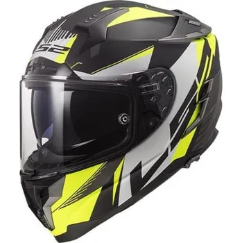 Helma na motorku LS2 Helmets PŘILBA LS2 FF327 CHALLENGER SQUADRON MATT HI VIS YELLOW (PINLOCK) Velikost: L