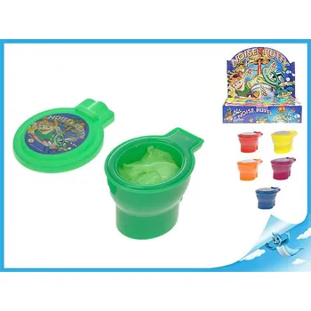 Hračka pro nejmenší Toaleta s neonovým slizem