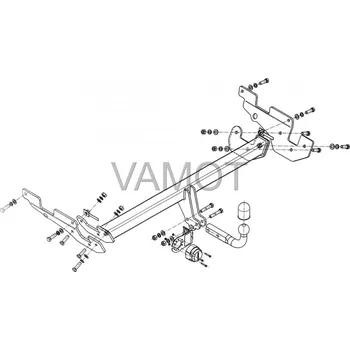 Tažné zařízení Tažné zařízení Mazda CX-5 (KE, GH) (2012 - 2017) (1824)