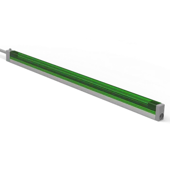 Stavební profil Alusic LED světlo AC 40-8, AC 45-8, délka 250 mm, zelené
