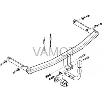 Auto-moto Tažné zařízení Mazda 5 (CR) (2005 - 2010) (1606)
