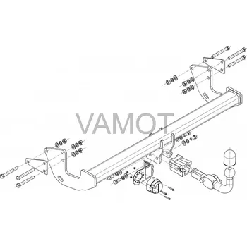 Tažné zařízení Tažné zařízení Mercedes Vito W 447 (2014 a novější (W447)) (5806)