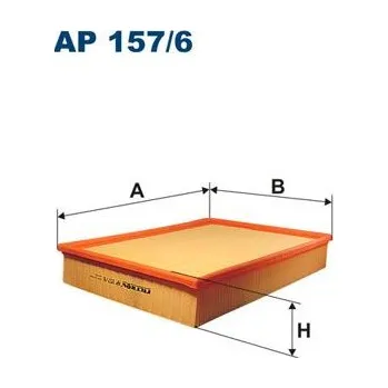 Vzduchový filtr Vzduchový filtr FILTRON AP 157/6