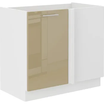 Spodní skříňka rohová LARA cappuccino lesk, 105 ND 1F