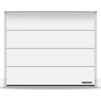 Hörmann Garážová vrata Hormann Planar CH 9016 mat deluxe bílá s pohonem ProLift 700 Rozměr vrat: 2375 x 2000 mm