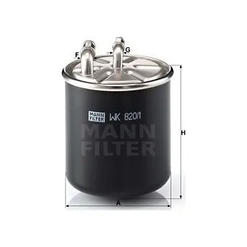 Palivový filtr Mann Filter Palivový filtr MANN WK820/1