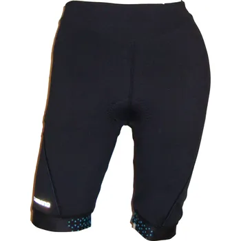 Cyklistické kalhoty SHIMANO dámské Print kraťasy, černá/Viridian zelená, M (SHIMANO dámské Print kraťasy, černá/Viridian zelená, M)