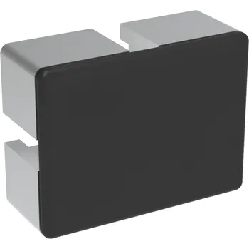 Stavební profil Alusic Záslepka profilu AC 45-8, 45x60, černá