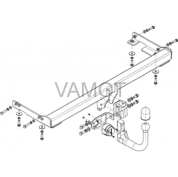 Auto-moto Tažné zařízení Mitsubishi Galant 4/5D (EA,2/5/6W) (1997 - 2004) (4308)