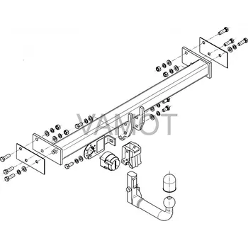 Tažné zařízení Tažné zařízení Nissan Terrano II (1993 - 2003) (5072)
