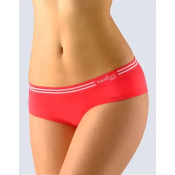 Kalhotky Dámské kalhotky Gina 04021P třešňová/bílá M/L