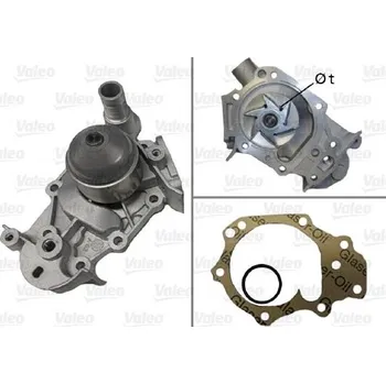Chladič motoru Vodní čerpadlo, chlazení motoru VALEO 506580