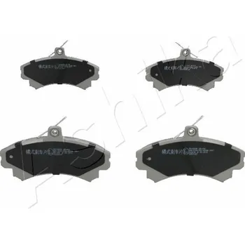 Brzdová destička Sada brzdových destiček, kotoučová brzda ASHIKA 50-05-593