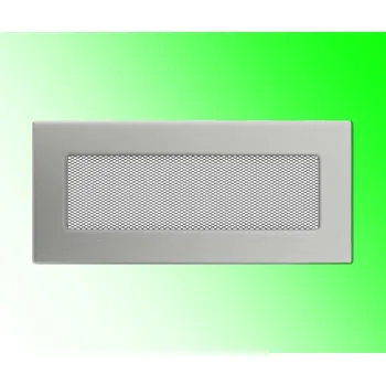 Krbová obestavba KRATKI Mřížka 11x24 nerez - ventilační krbová mřížka