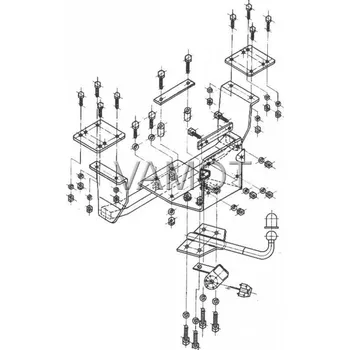 Tažné zařízení Tažné zařízení Fiat Siena 4D (1996 - 2002) (5735)