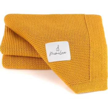 Dětská deka Mimilove Bambusová dečka Kurkuma