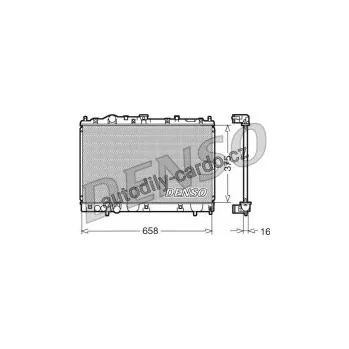 Chladič motoru Chladič motoru DENSO (DE DRM45004)