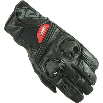 Moto rukavice Rukavice na moto XRC RUN 1/2 BLK/BLK/BLK vel. L