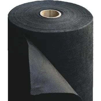 Milmar NETKANÁ TEXTILIE ČERNÁ 50 g/m2 UV stab. 3,2 m x 5 m, Hydroizolace