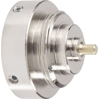 Hlavice pro radiátor mosazný adaptér termostatického ventilu Danfoss RAV 700104 vhodný pro topné těleso Danfoss RAV, 34 mm se 4 vroubky