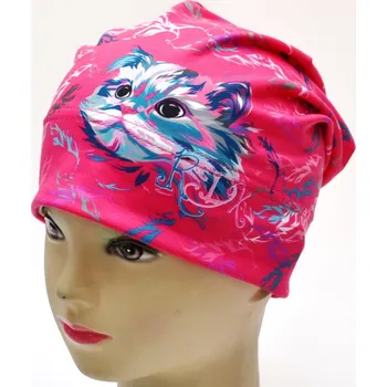 Čepice Čepice dlouhá Elano RDX F1012E Kočka Barva: růžová, Velikost: 4 (3-5 let)