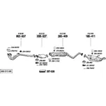 zadní tlumič výfuku Bosal 185-411