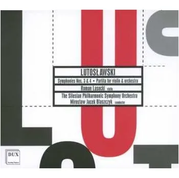 Zahraniční hudba CD Witold Lutoslawski: Symphonies Nos. 3 & 4 - Partita For Violin And Orchestra 2006