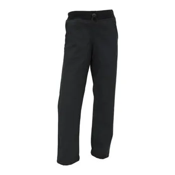 Dětské softshellové kalhoty Fantom do nápletu s fleecem černé - SLIM velikost 152