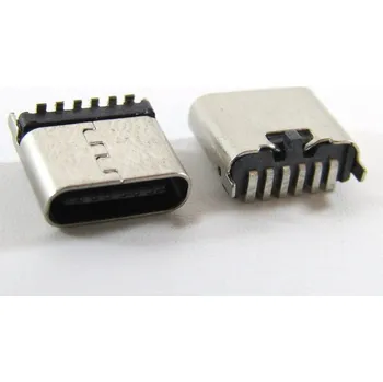 konektor micro USB-C female 26 - 6pin