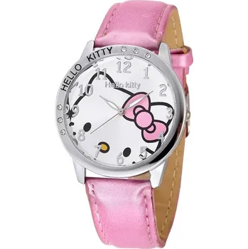 Hodinky Načančaná.cz Dětské růžové hodinky Hello Kitty