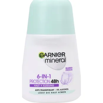 Garnier Antiperspirant 6v1 Protection 48h, 50ml