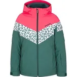 Dětská zimní bunda Ziener Alja Jr spruce green washed velikost 104-110