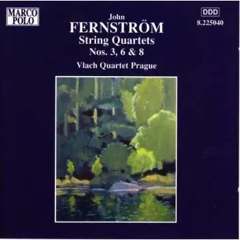 Zahraniční hudba CD John Fernström: Streichquartette Nr.3,6,8 1998