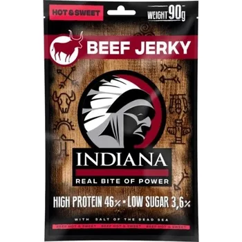 Sušená potravina Jerky Hot & Sweet Hovězí 90g