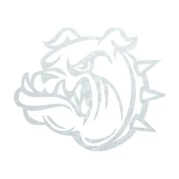 Polep vozidla SAMOLEPKA Pes 171 levá rozzuřený buldok (51 - 3D karbon bílý) NA AUTO, NÁLEPKA, FÓLIE, POLEP, TUNING, VLASTNÍ TEXT, TISK, AUTOSAMOLEPKY.cz, POLEPY, OBRÁZEK, LOGO, SAMOLEPKY