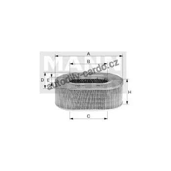 Vzduchový filtr Vzduchový filtr MANN C2353 (MF C2353) - NISSAN