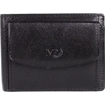 Peněženka Luxusní černá kožená peněženka - dolarovka Marta Ponti no. 228R