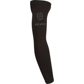 Cyklistické návleky Pánské návleky na ruce Silvini Alfano Arm UA2040, black Velikost: XL