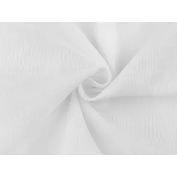 Bavlněná plenkovina / mušelín jednobarevná, barva bílá