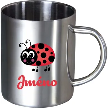Nerezový hrnek Beruška se jménem