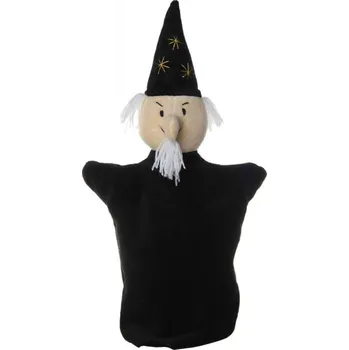 maňásek Maňásek na ruku - pohádkový maňásek - Čaroděj od firmy NOE (28 cm)