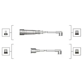 Autoelektrika Sada kabelů pro zapalování MAGNETI MARELLI 941319170023