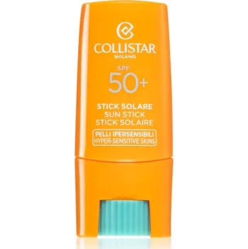 Přípravek na opalování Collistar Smart Sun Protection Sun Stick SPF 50 ochranná tyčinka na citlivá místa SPF 50 9 ml
