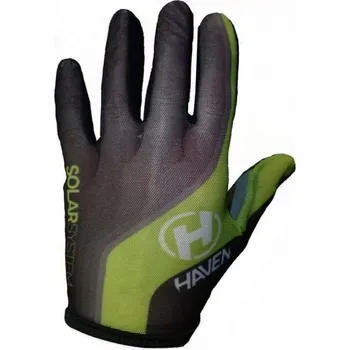 Cyklistické rukavice rukavice HAVEN SOLAR LONG zelené (rukavice HAVEN SOLAR LONG zelené)