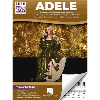 Adele - super jednoduch noty pro klavr 1476531