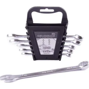 Klíč Klíče očkové ploché 6ks