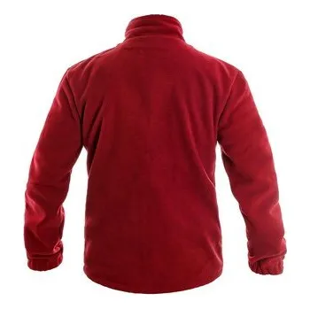 pracovní bunda Pánská fleecová bunda OTAWA, červená, vel. 2XL