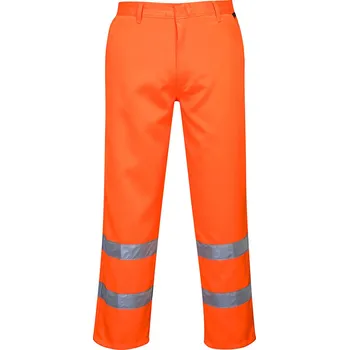 PORTWEST Reflexní HiVis kalhoty Velikost: S, Barva: oranžová