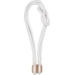 Dekorační ozdobná šňůra na záclony a závěsy s magnetem OLINA bílá 46 cm Mybesthome