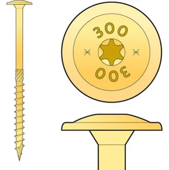 Vrut Tesařský vrut s talířovou hlavou 5×45 mm (200 ks/balení)